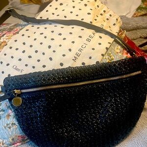Clare V. Woven Crossbody Bag